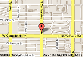 Google map of address